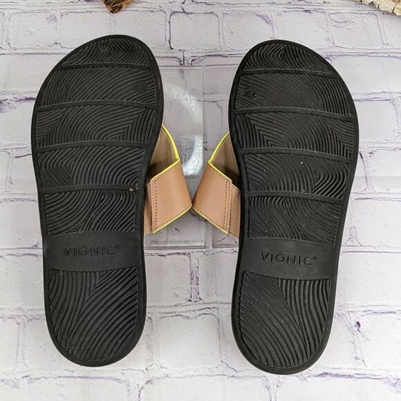 Vionic Jillian Toe Post Platform Sandal Flip Flops - Picture 7 of 9